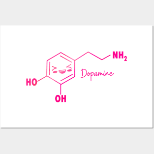 Dopamine Funny &amp; Dope Meme Chemical Structure Posters and Art